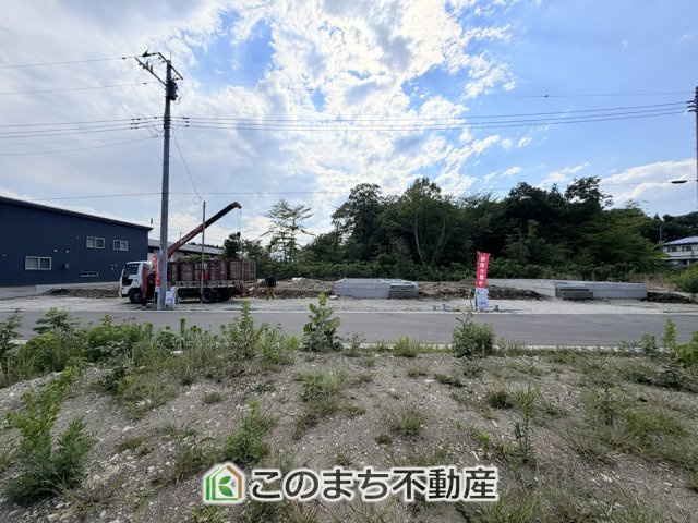 CRADLEGARDEN那須塩原市春日町第2　1号棟の外観|建築中現地写真（同社施工の完成物件・モデルハウスがご見学できます）