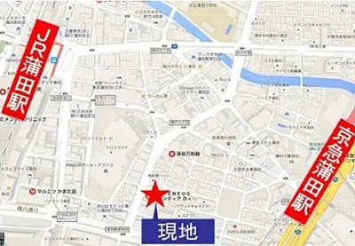 【地図】 | 月村マンションＮｏ．２２