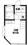 国立市富士見台３丁目のアパートの画像