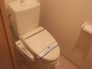 ディアメゾンＭのトイレ|清潔感のあるトイレです