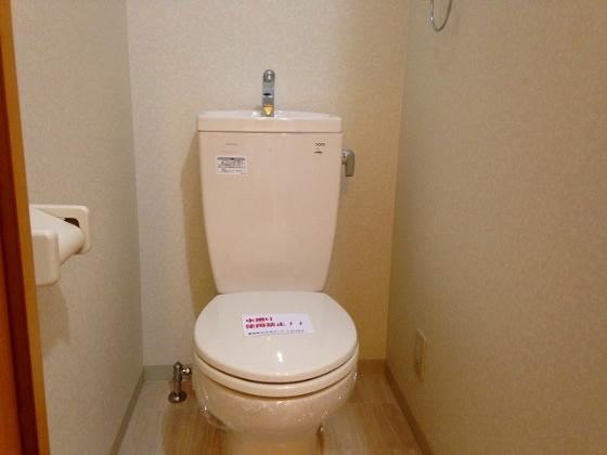 アムール高松東のトイレ|落ち着いた色調のトイレです