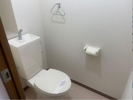 ロイヤルヴェール山下のトイレ|ゆったりとした空間のトイレです