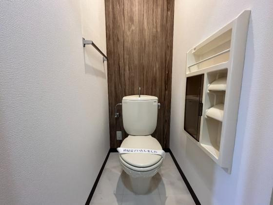 フレグランス川崎のトイレ|清潔感のあるトイレです
