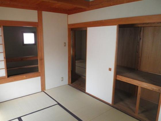 森川戸建の収納|大きなものも収納できそうです