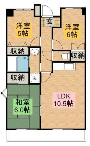 ヴィラセントラルパークの間取り