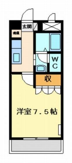 エス・スカイの間取り
