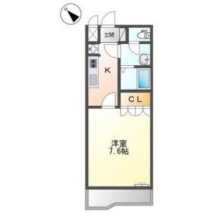 ラ・メールＡＫＡＩの間取り