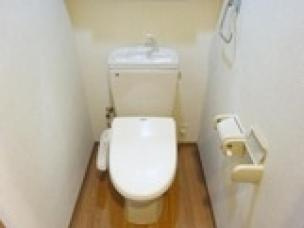 サンプレスＡ棟のトイレ|シンプルで使いやすいトイレです