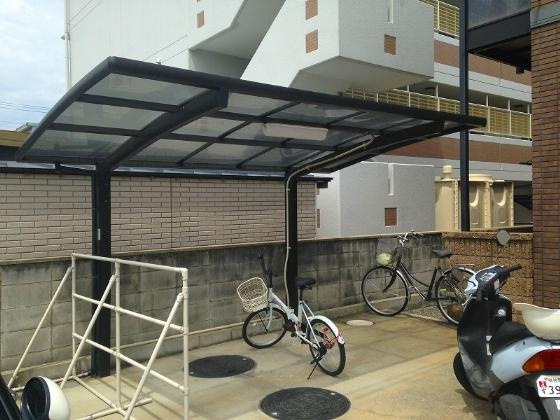 アンプルール茶谷のその他共用部分|自転車置場です