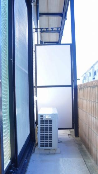 アンプルール　ユートピアのバルコニー|お洗濯にも便利なバルコニー付き