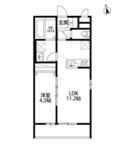 リコルテRinkuの間取り
