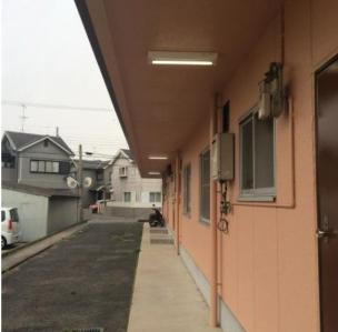 ハイツ川崎のエントランス