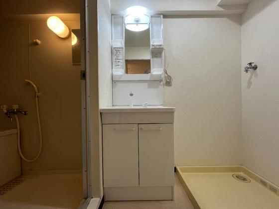 ドエル岸和田の洗面所|忙しい朝には欠かせない洗面所です