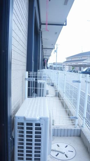 ノール　リヴィエールのバルコニー|広々としたバルコニーです