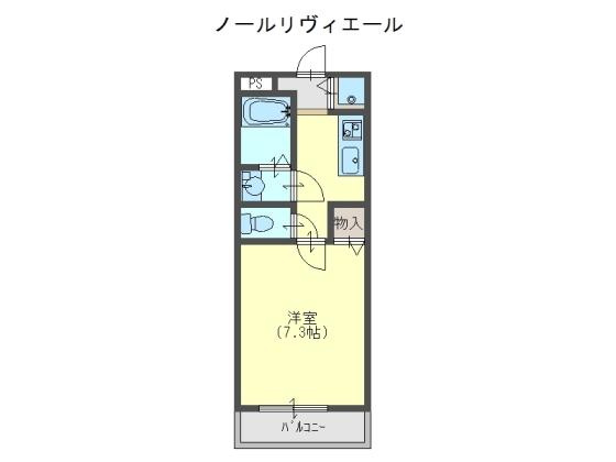 ノール　リヴィエールの間取り