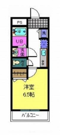 シャンティー泉佐野の間取り