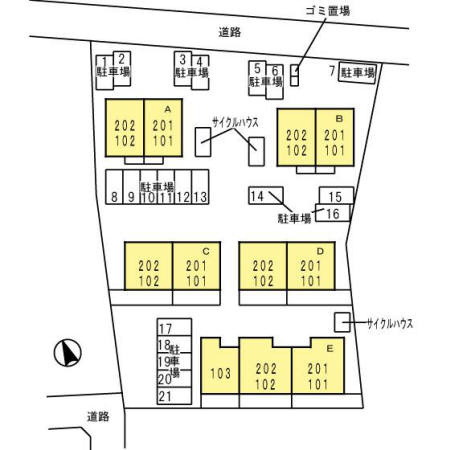 【駐車場】 | セジュール下瀬谷A棟