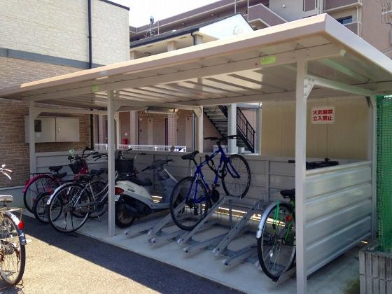 サンプリムローズ2のその他共用部分|自転車置場です
