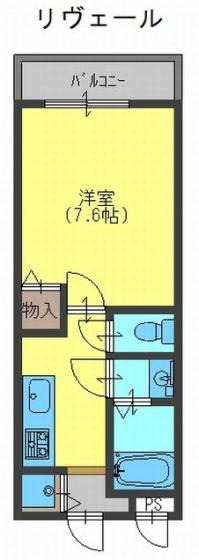リヴェールの間取り