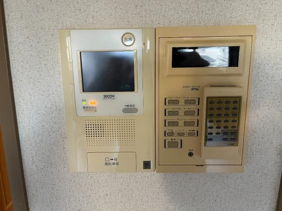 ライオンズマンション泉南樽井第2のセキュリティ|玄関です