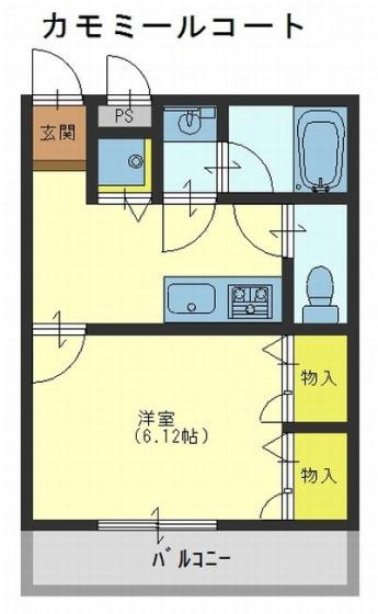 カモミールコートの間取り