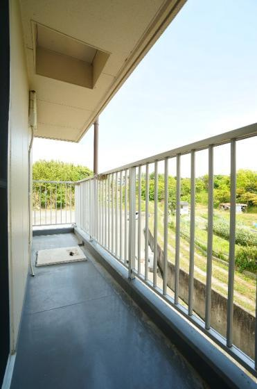 シャルマンフジ大体大のバルコニー|広々としたバルコニーです