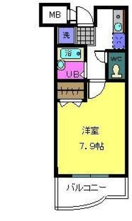 セゾンコート春木の間取り