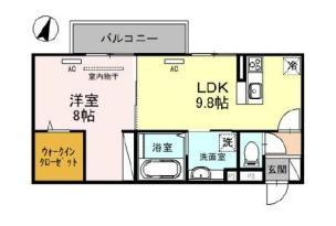 D-ROOM NANKAIの間取り