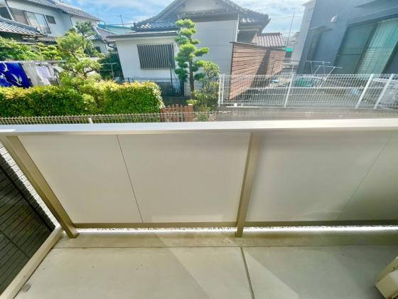 Maison de Graceのバルコニー|お洗濯にも便利なバルコニー付き