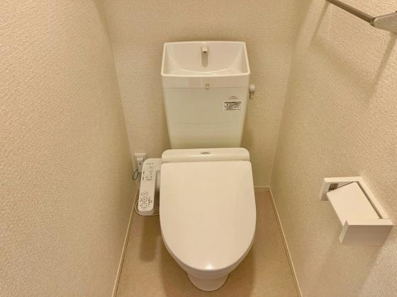 R-001のトイレ|トイレもきれいです