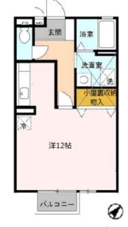 セジュール藤井A棟の間取り