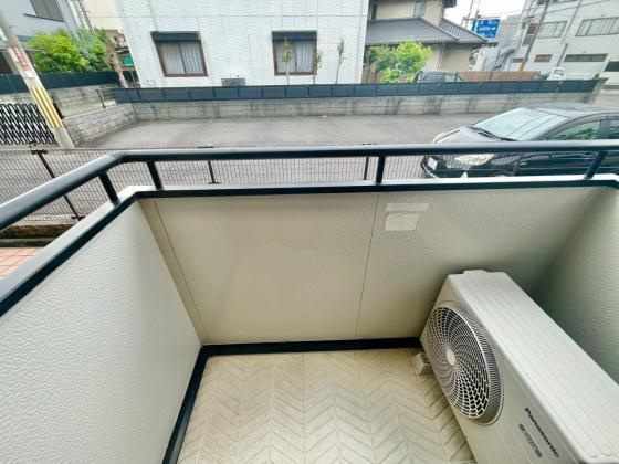 セジュールＴａｎｉｇａｍｉのバルコニー|落ち着いた時間を過ごせるバルコニーです