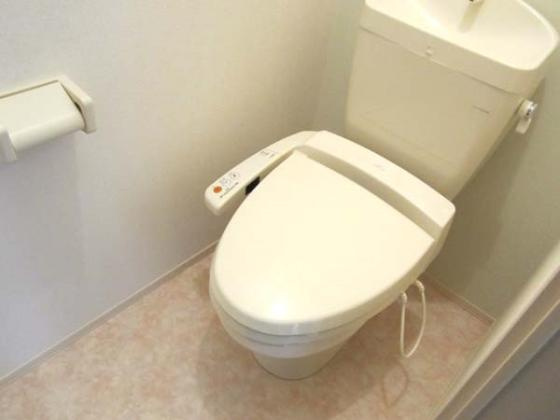ミモザ・コートのトイレ|シンプルで使いやすいトイレです
