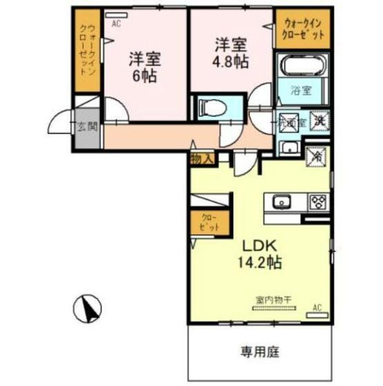 ひまわりの間取り