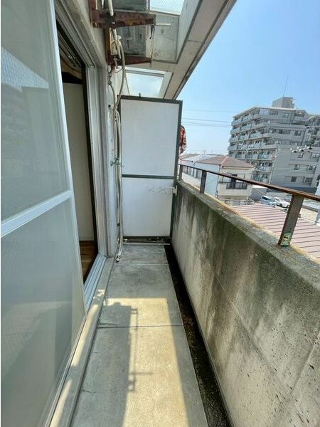 アバンティ貝塚2番館のバルコニー|広々としたバルコニーです