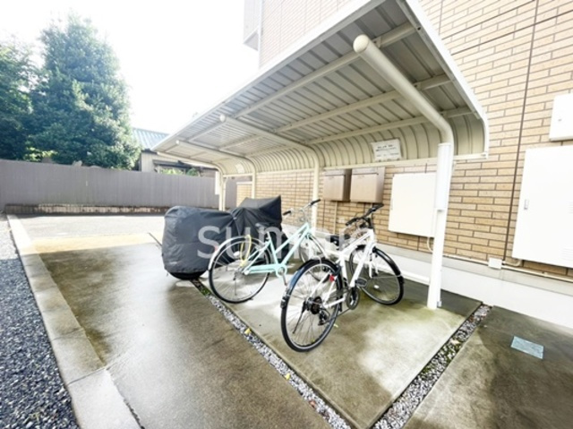 グレイスヴィラ　参番館のその他共用部分|駐輪置き場！