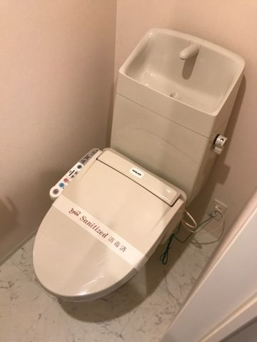 ウォーターガーデンのトイレ