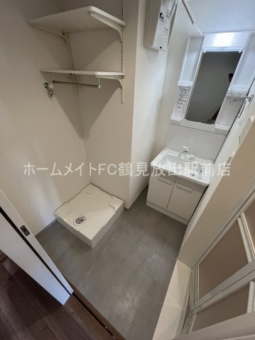東大阪市西堤１丁目のハイツの洗面所