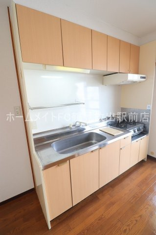 大阪市鶴見区今津南２丁目の賃貸マンションのキッチン