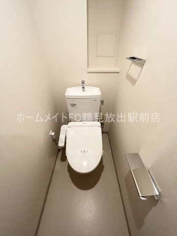 東大阪市稲田本町１丁目のアパートのトイレ