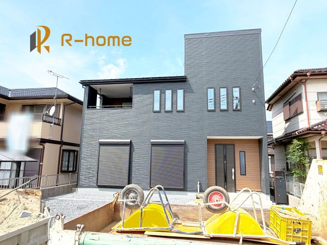 那珂市菅谷18期　新築戸建て　1号棟の外観|ご予約を頂ければ、『平日』はもちろん『早朝』や『夜間』もご見学可能です♪お気軽にお申し付けください♪