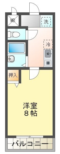 セントラルコートサイトウの間取り