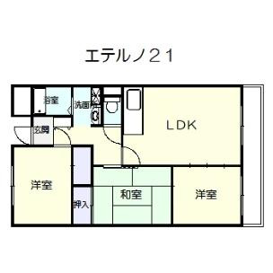 エテルノ２１の間取り