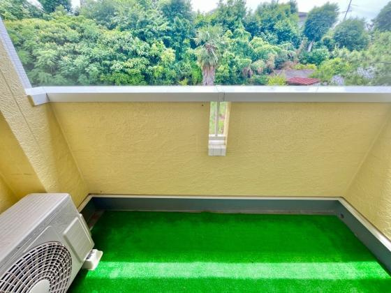 プライジアのバルコニー|暖かな日差しのふりそそぐバルコニー
