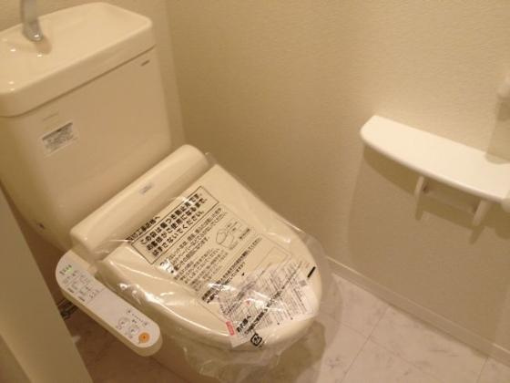 グレイス　パラシオンのトイレ|落ち着いた色調のトイレです