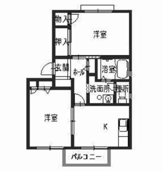 セピアコートの間取り