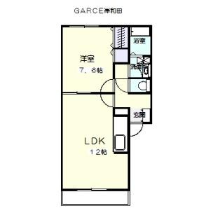 ＧＲＡＣＥ岸和田の間取り