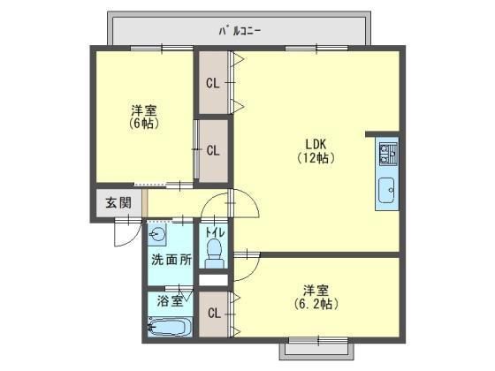 ファミールハイツの外観|外観もきれいです