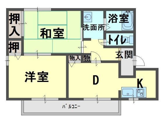 メープルコートの間取り
