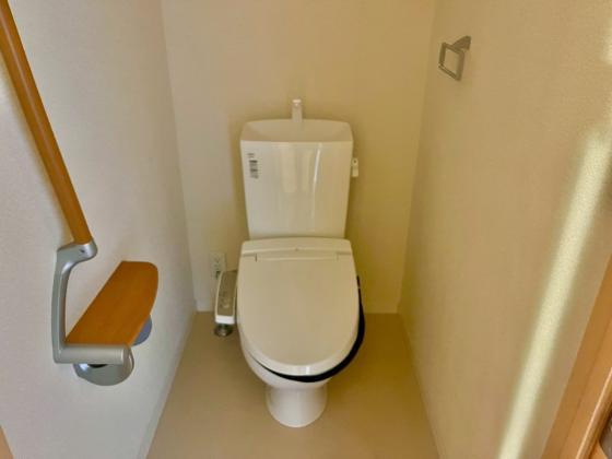 シャーメゾン・パティオのトイレ|ゆったりとした空間のトイレです